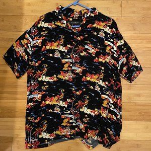 Pacsun day of the dead button down
